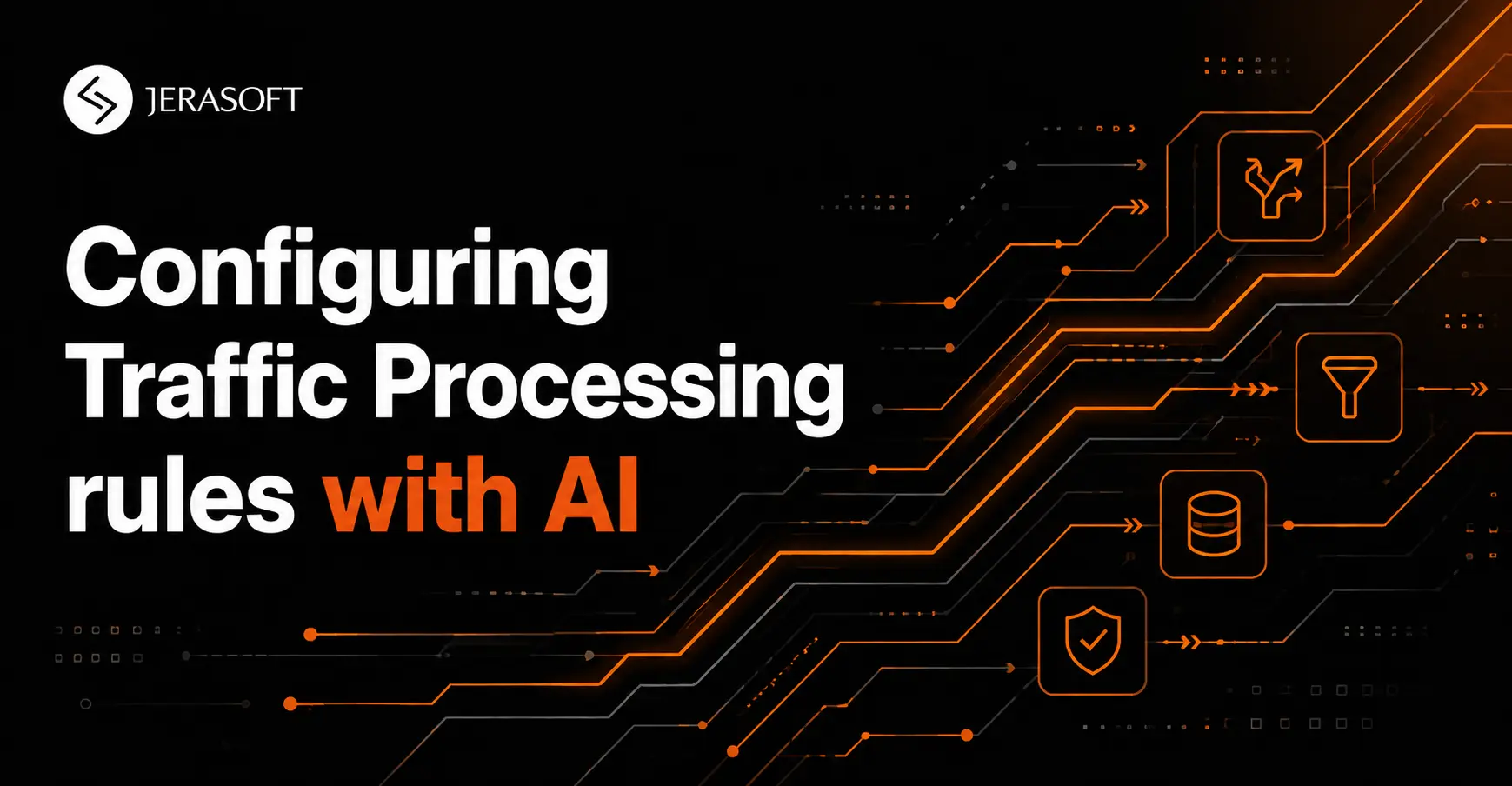 Configuring Traffic Processing rules with AI for telecom billing